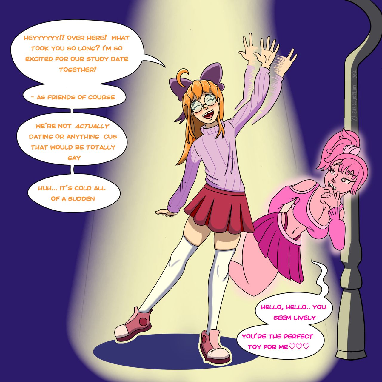 Fayne and the Mischievous Ghost page 1 full