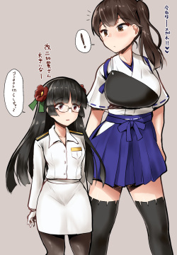 Kaga×♀Titou