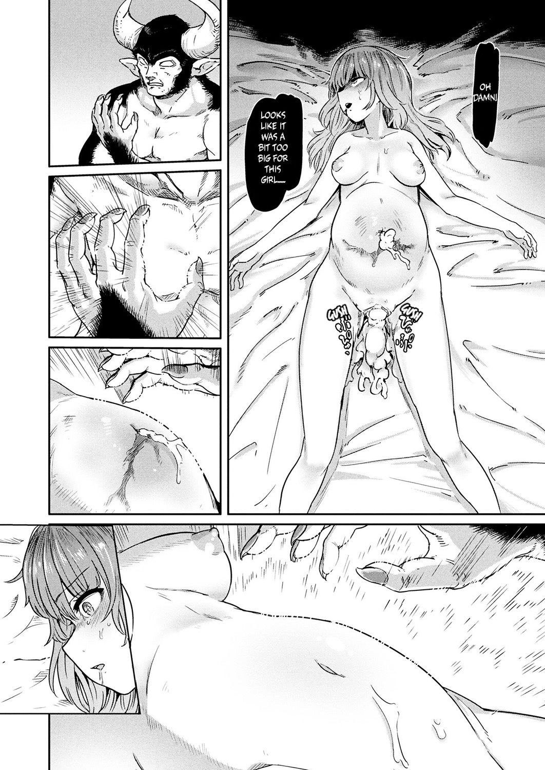 Mamonoka Kyousei Seikou | Forced Sex by Demonisation page 8 full