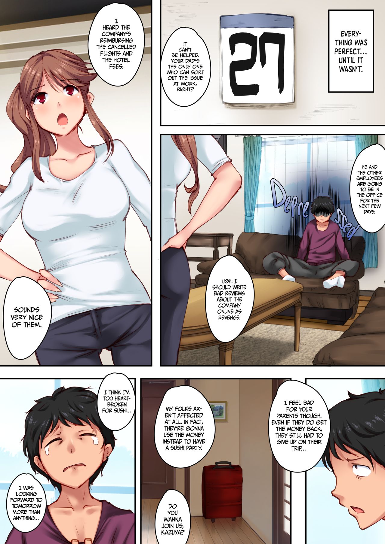 Osananajimi ga Konnani Kimochi ii Nante |  Home Alone Romp with my Childhood Friend page 6 full