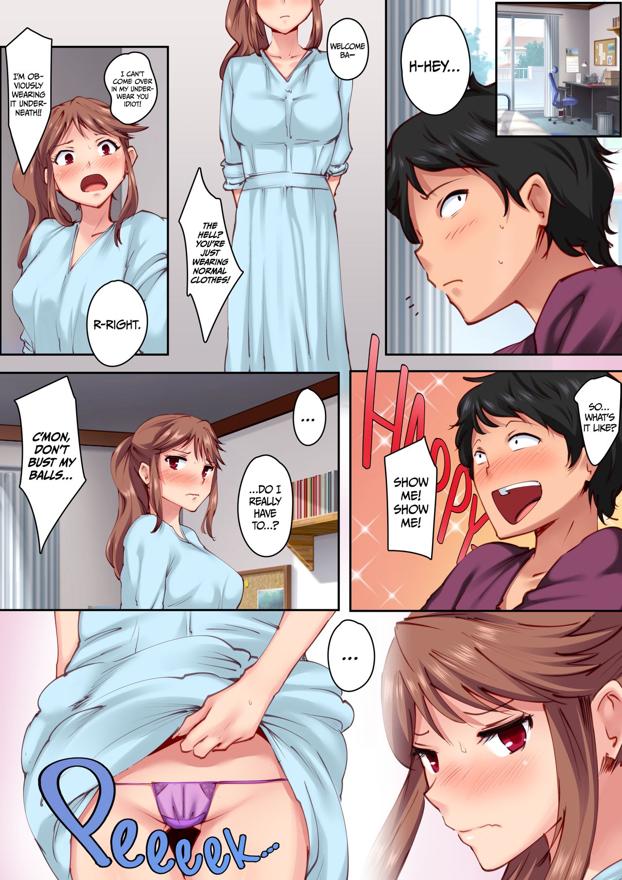 Osananajimi ga Konnani Kimochi ii Nante |  Home Alone Romp with my Childhood Friend page 9 full