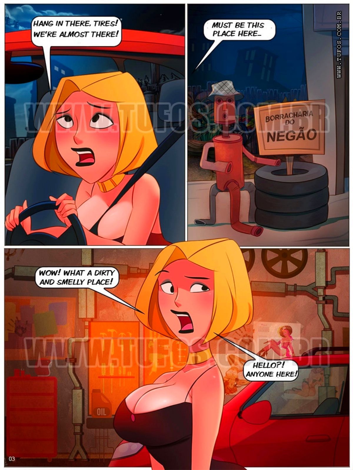 Negao Da Picona  - 2 - english page 3 full