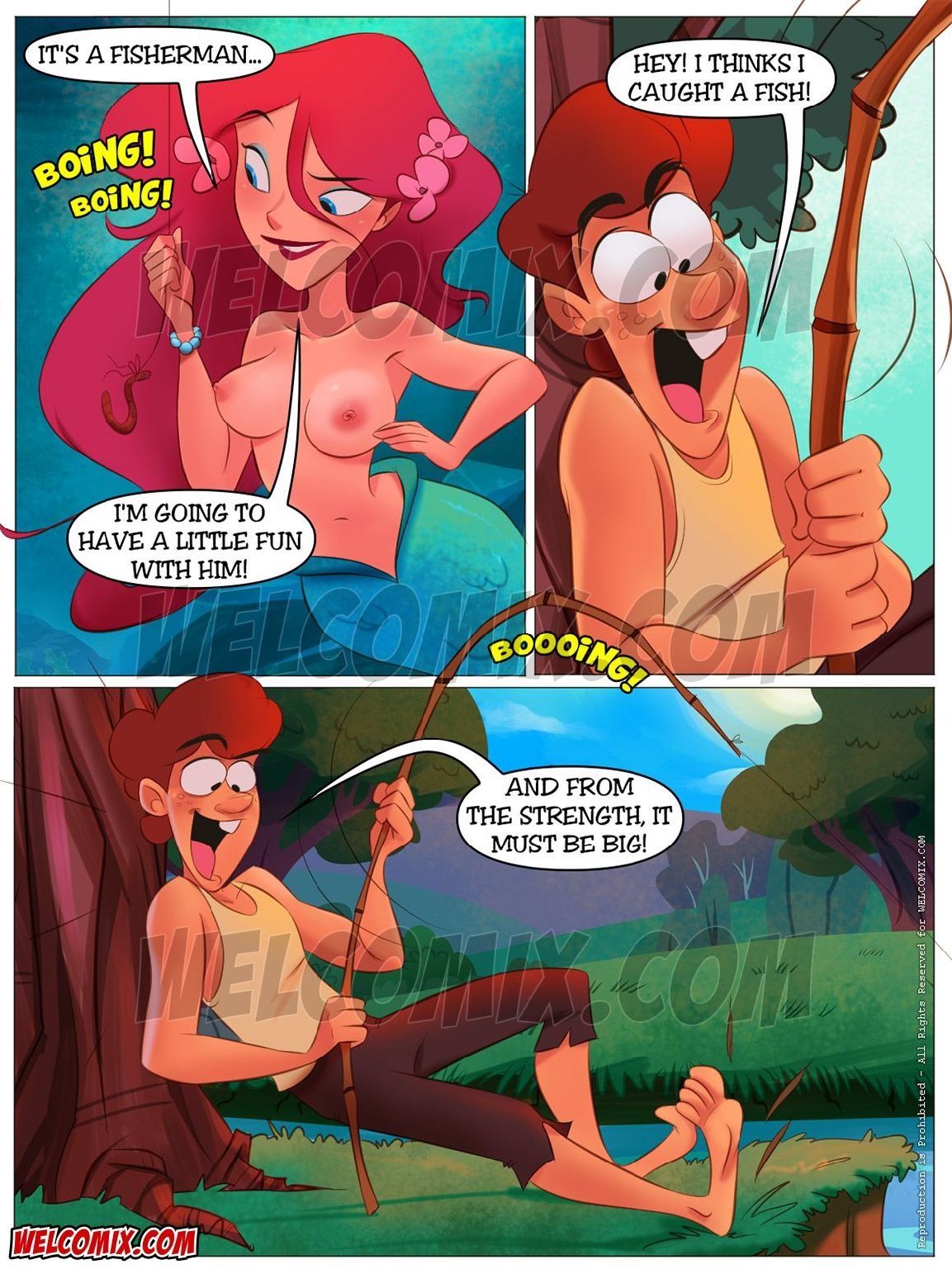 The Hillbilly Farm  - 17  - Fish Story - english page 4 full