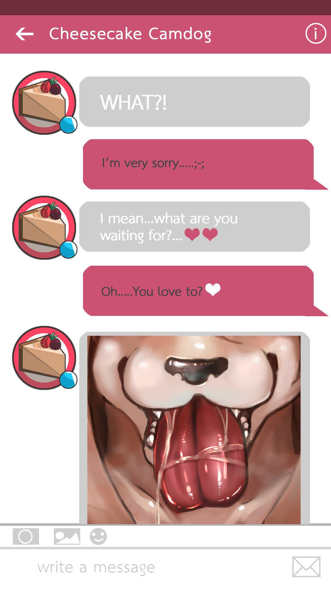 Message to Cheesecake page 4 full