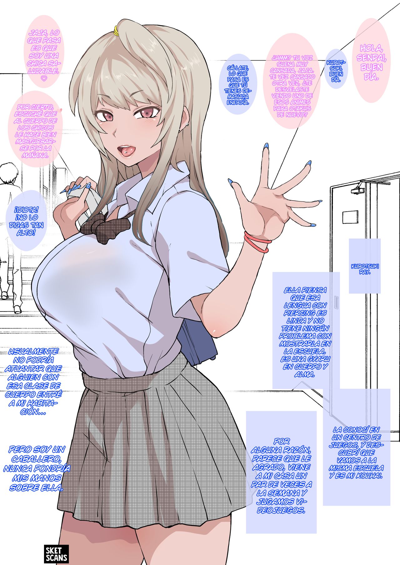 Otaku no Boku to Iikanjidatta Kuro Gyaru Kouhai wo Netorareru Mini page 1 full