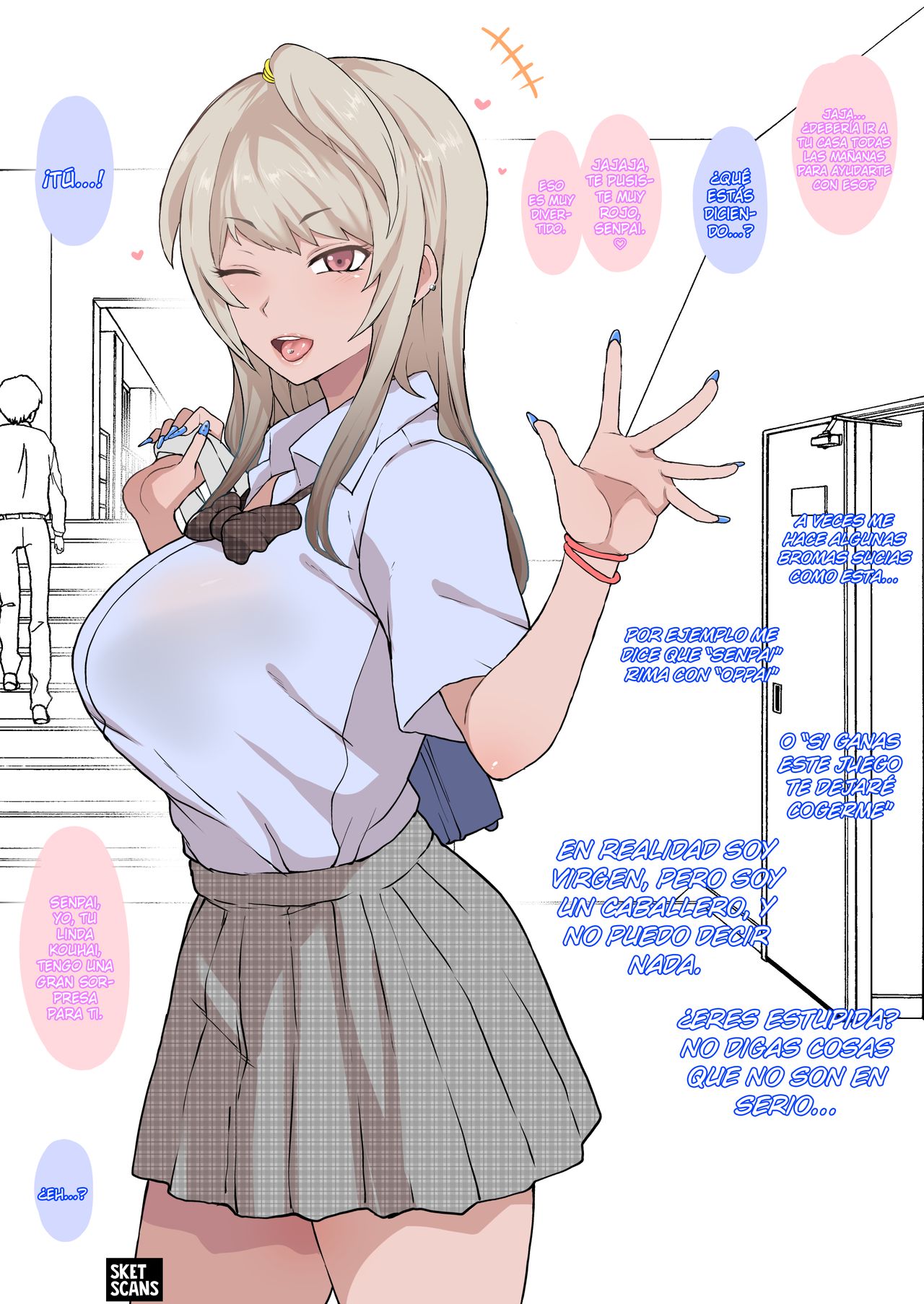 Otaku no Boku to Iikanjidatta Kuro Gyaru Kouhai wo Netorareru Mini page 2 full