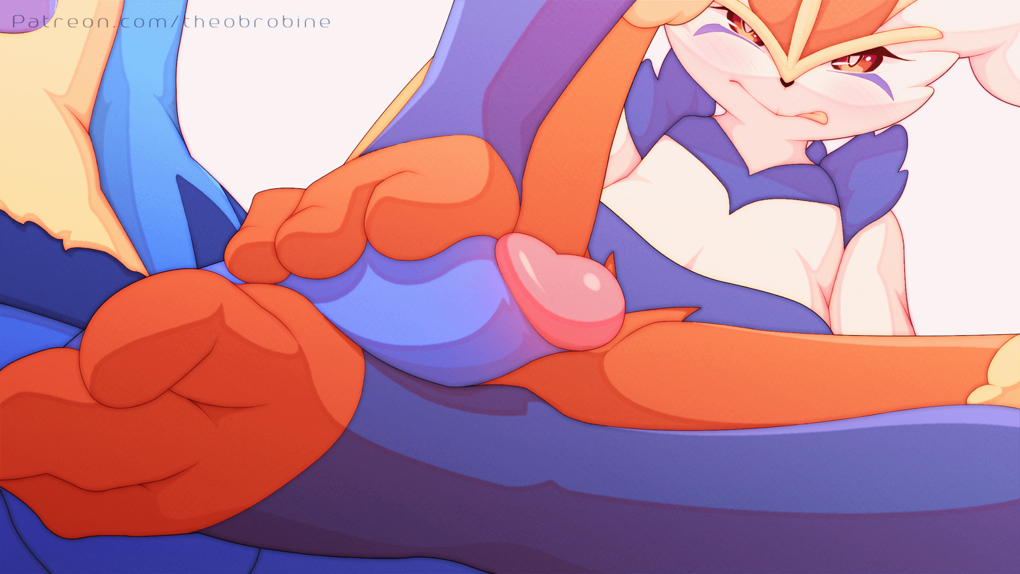 Lucario x Cinderace page 1 full