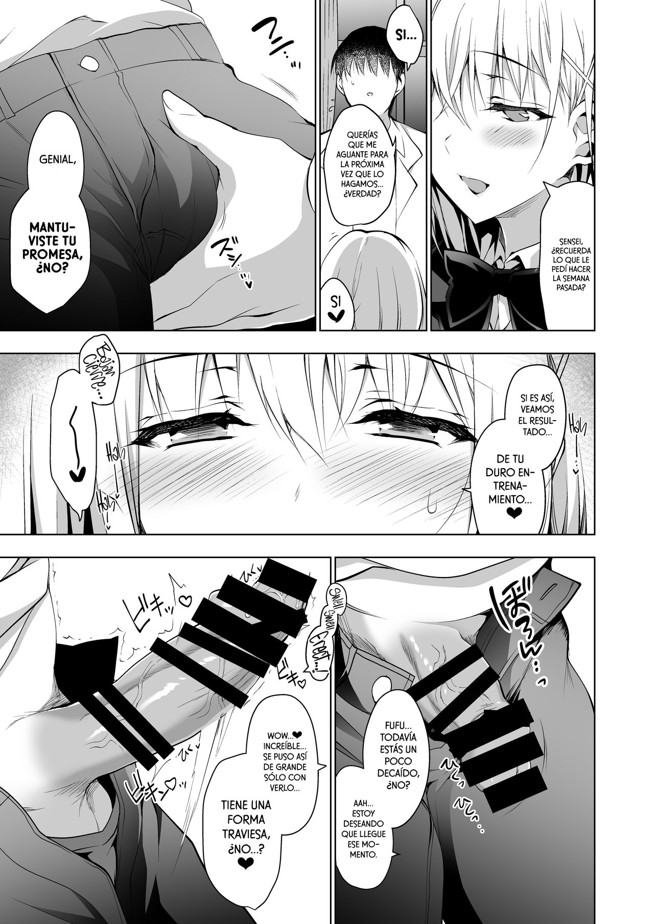 Hakoiri Otome - Seitokaichou Serika no Shasei Kanri Training | Doncella Refugiada - El Entrenamiento de Control de Eyaculación de la Presidenta del Consejo Estudiantil, Serika. page 5 full