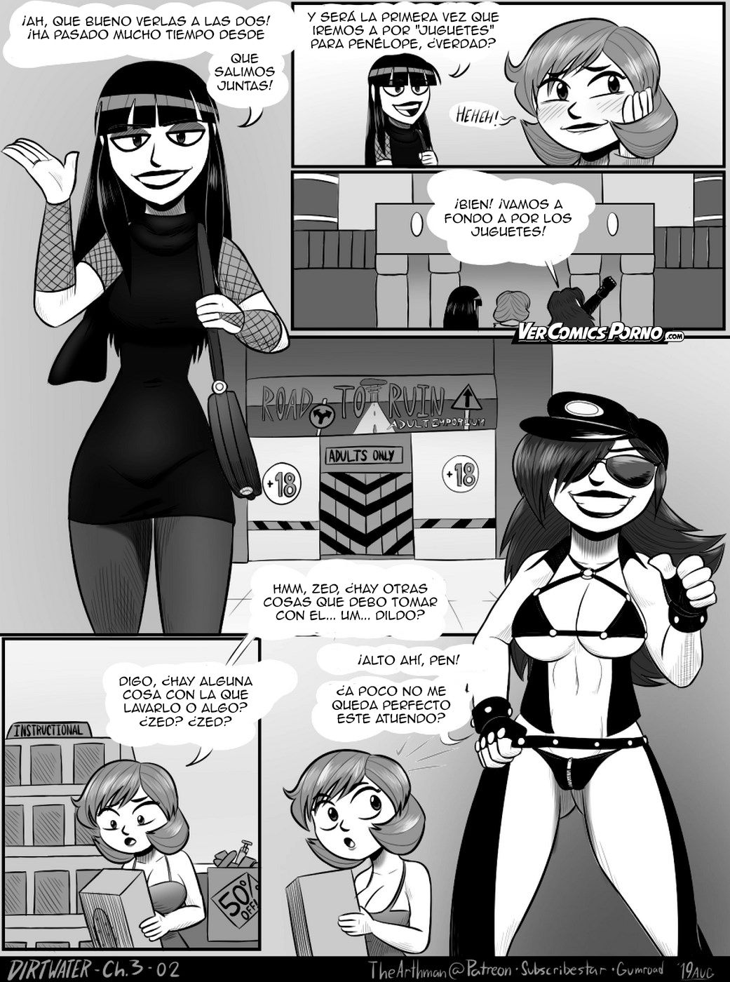 Dirtwater Ch. #3 - Dark Chambers page 3 full