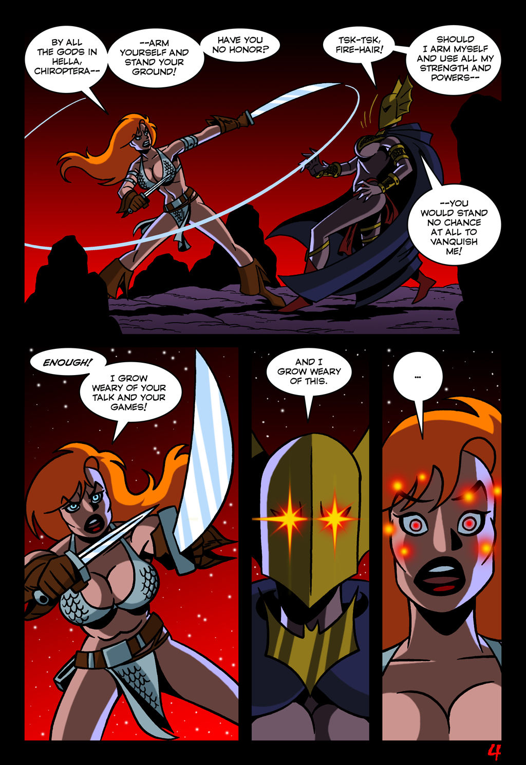 The Red And The Undead page 4 full