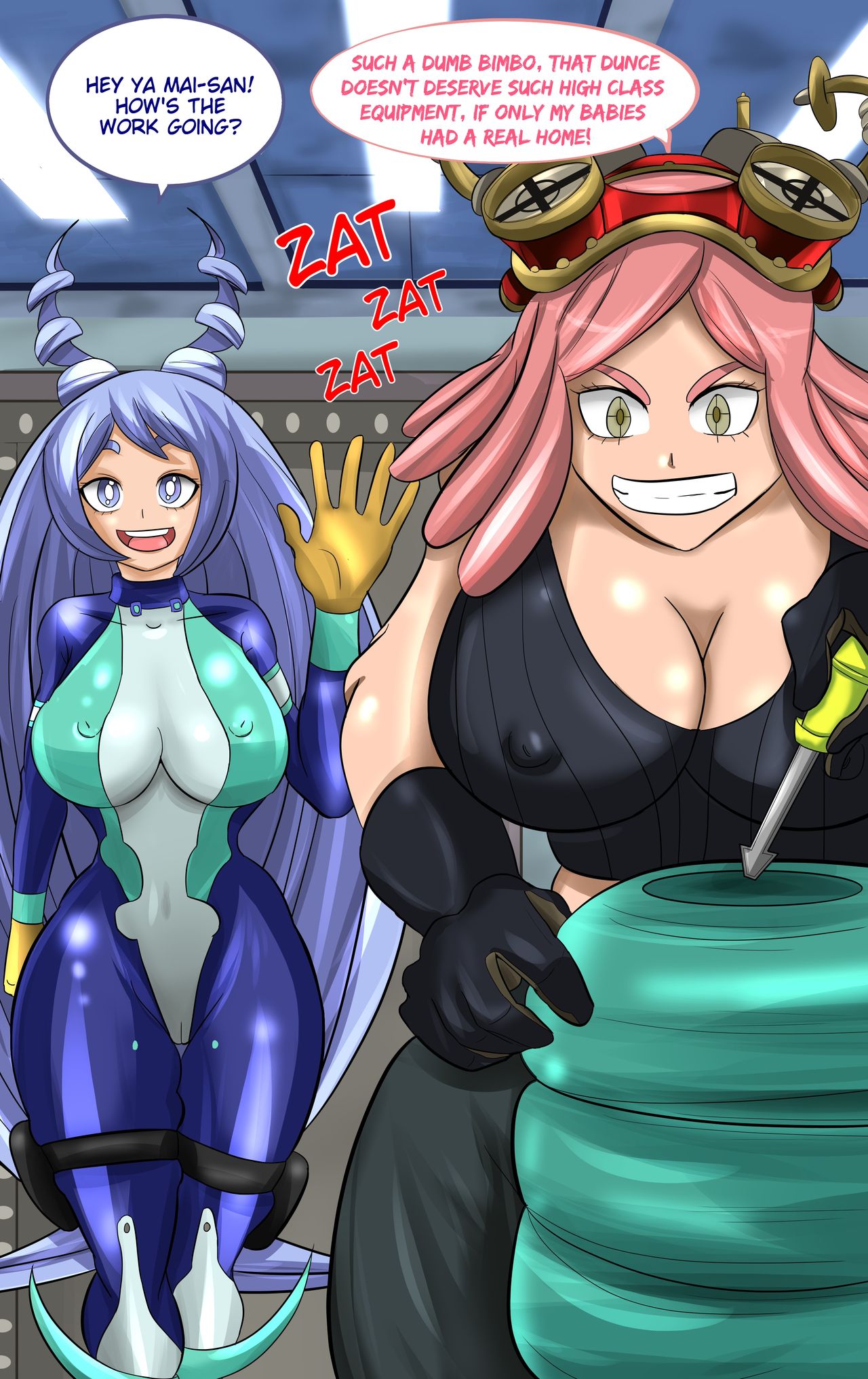 Mei Vs Nejire page 1 full
