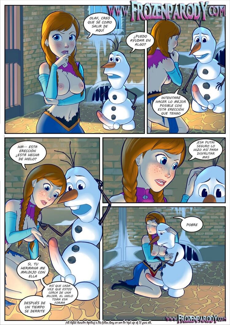 Frozen Parody  #3 page 1 full