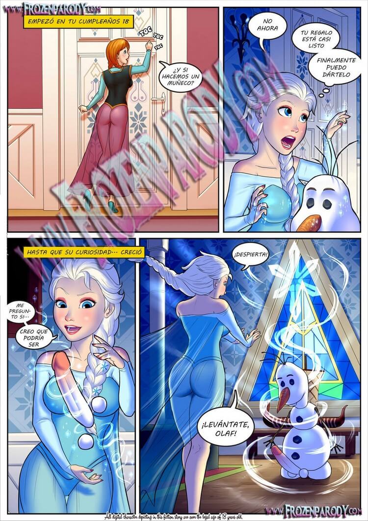 Frozen Parody  #3 page 3 full