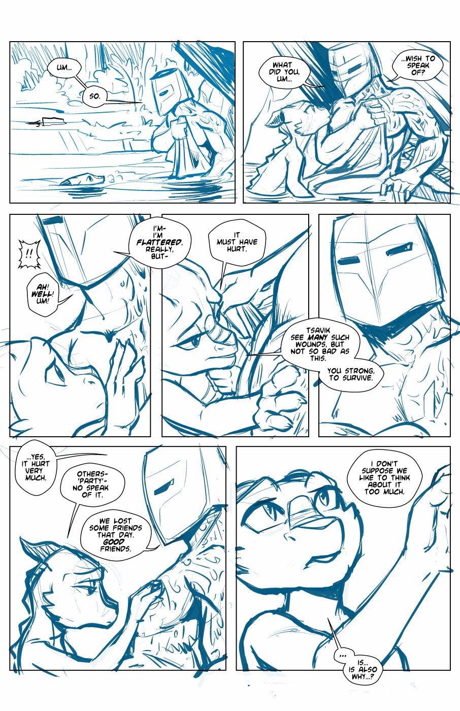 Kobold and a knight page 4 full