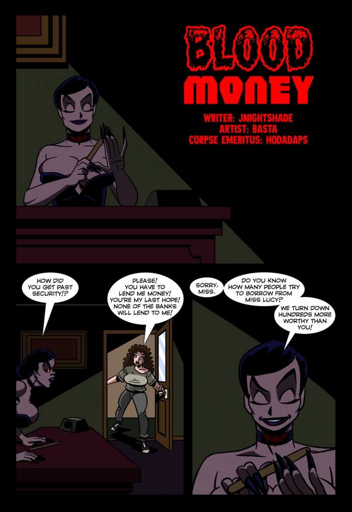 Blood Money page 1 full