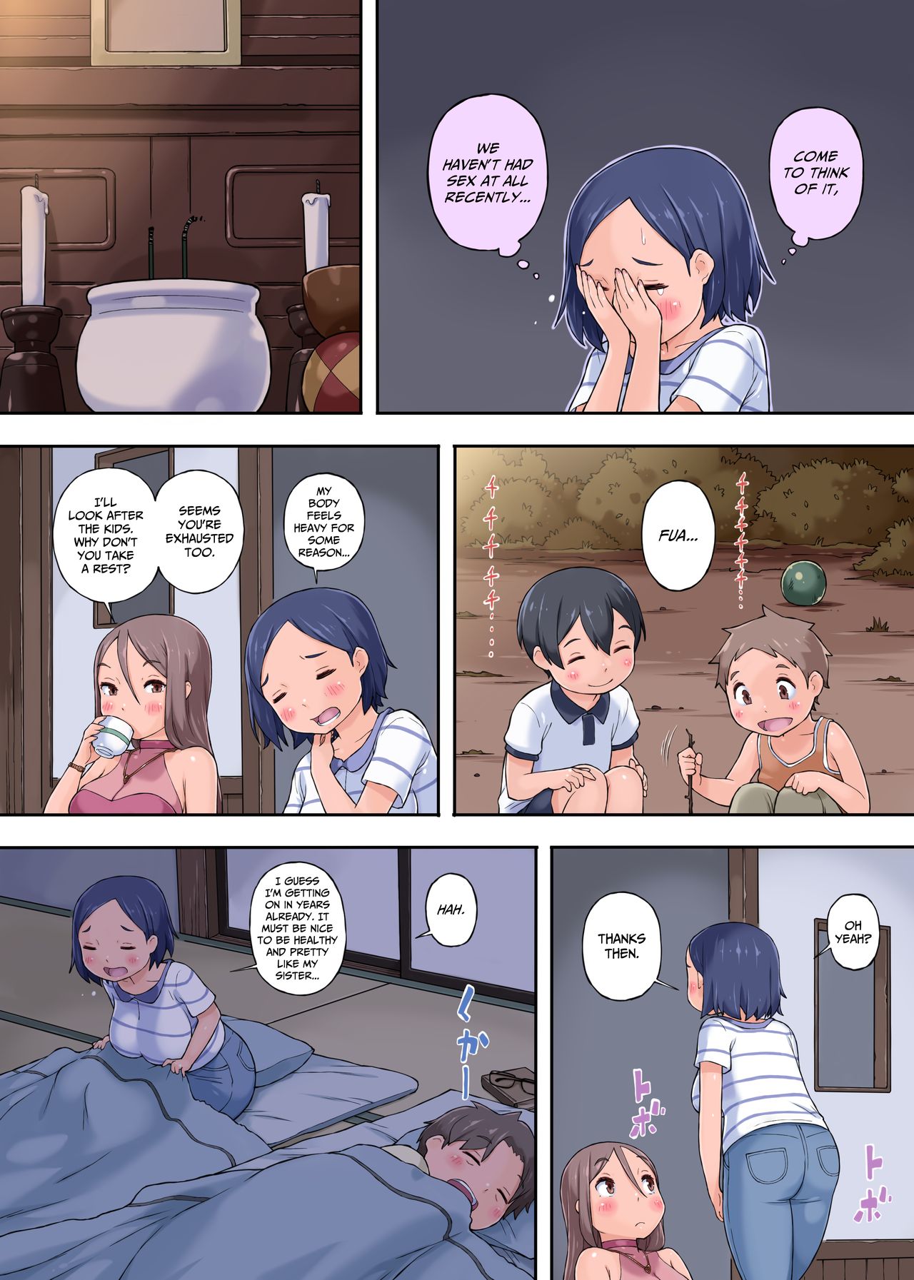 Obasan Netori ~ Oikko Chinpo ga Deka Sugiru Kudan ni Tsuite | Aunt Cucking - About My Nephew's Dick Being Too Big page 7 full