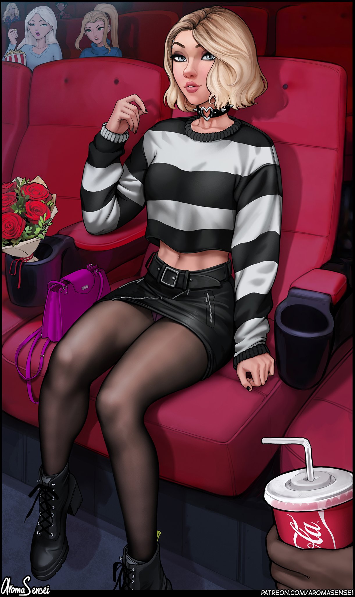 Aroma sensei - Gwen's going on a date! page 9 full