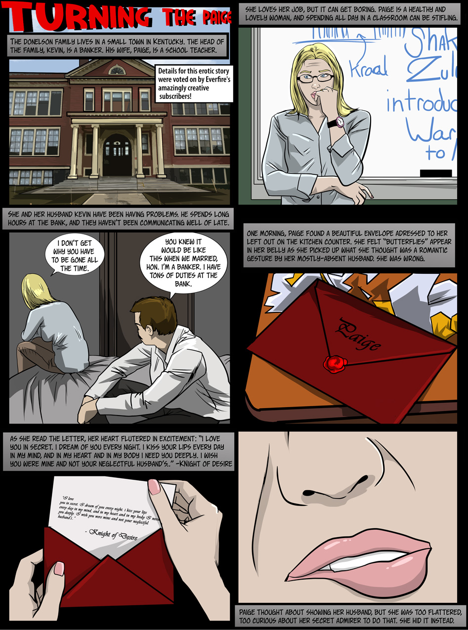 Everfire - Turning the Paige page 1 full