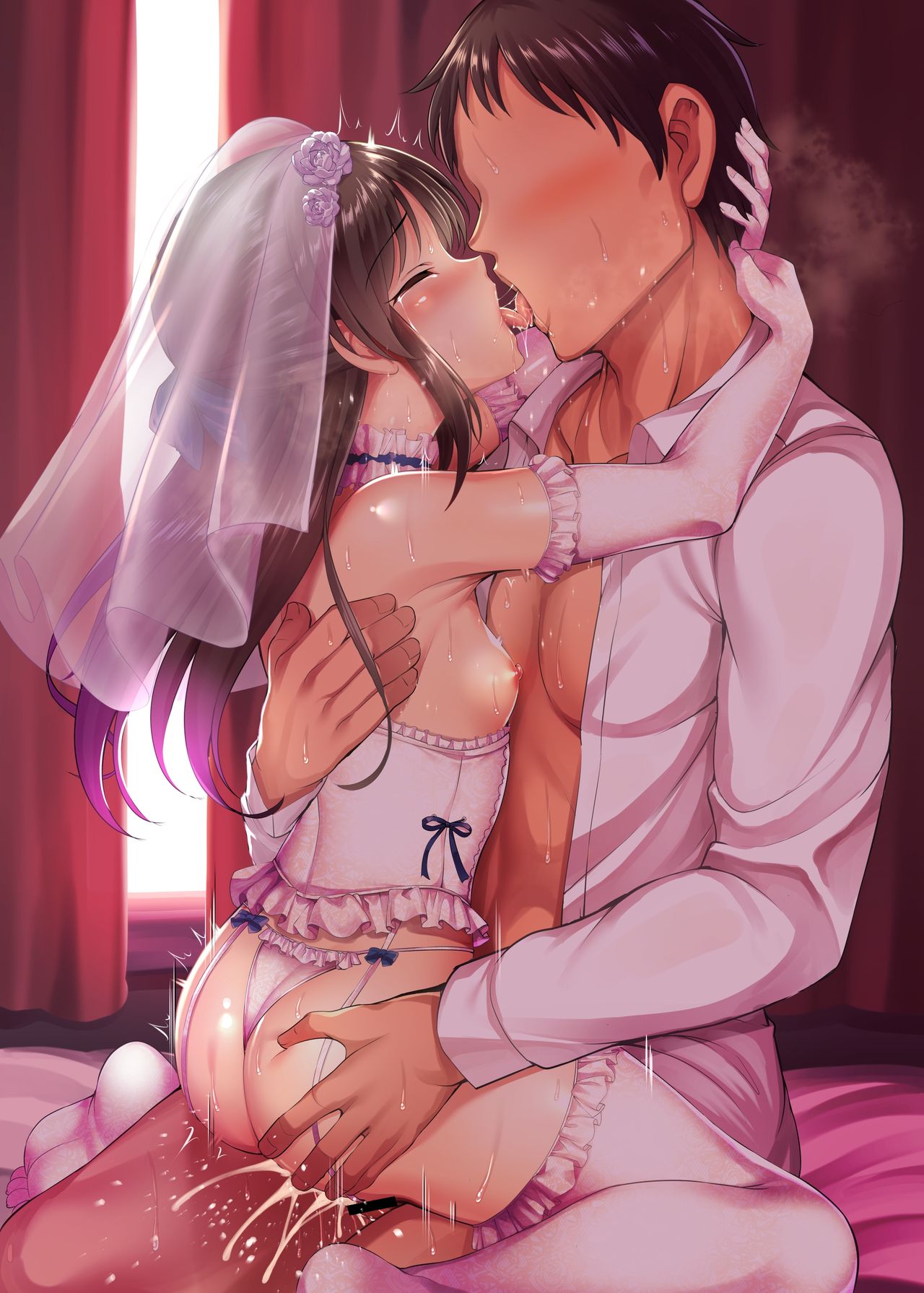 Wedding Ero Shitagi no Tachibana Arisu-chan to Icha Love Sex page 4 full