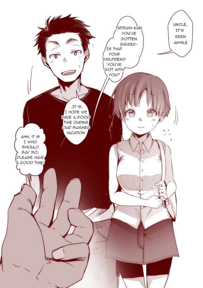 Hishochi de Kanojo to Sumikomi Beit nante Shite mitara... | When I tried to live with my girlfriend and have a part-time job at a summer resort... page 2 full