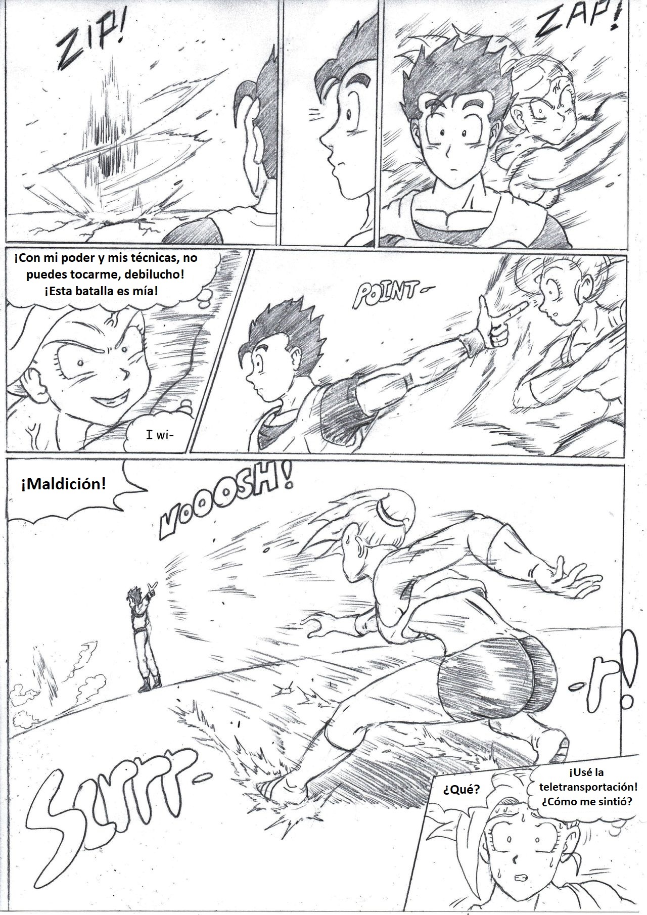 Amor fraternal - Sujetador Gohan X Español sin censura page 6 full