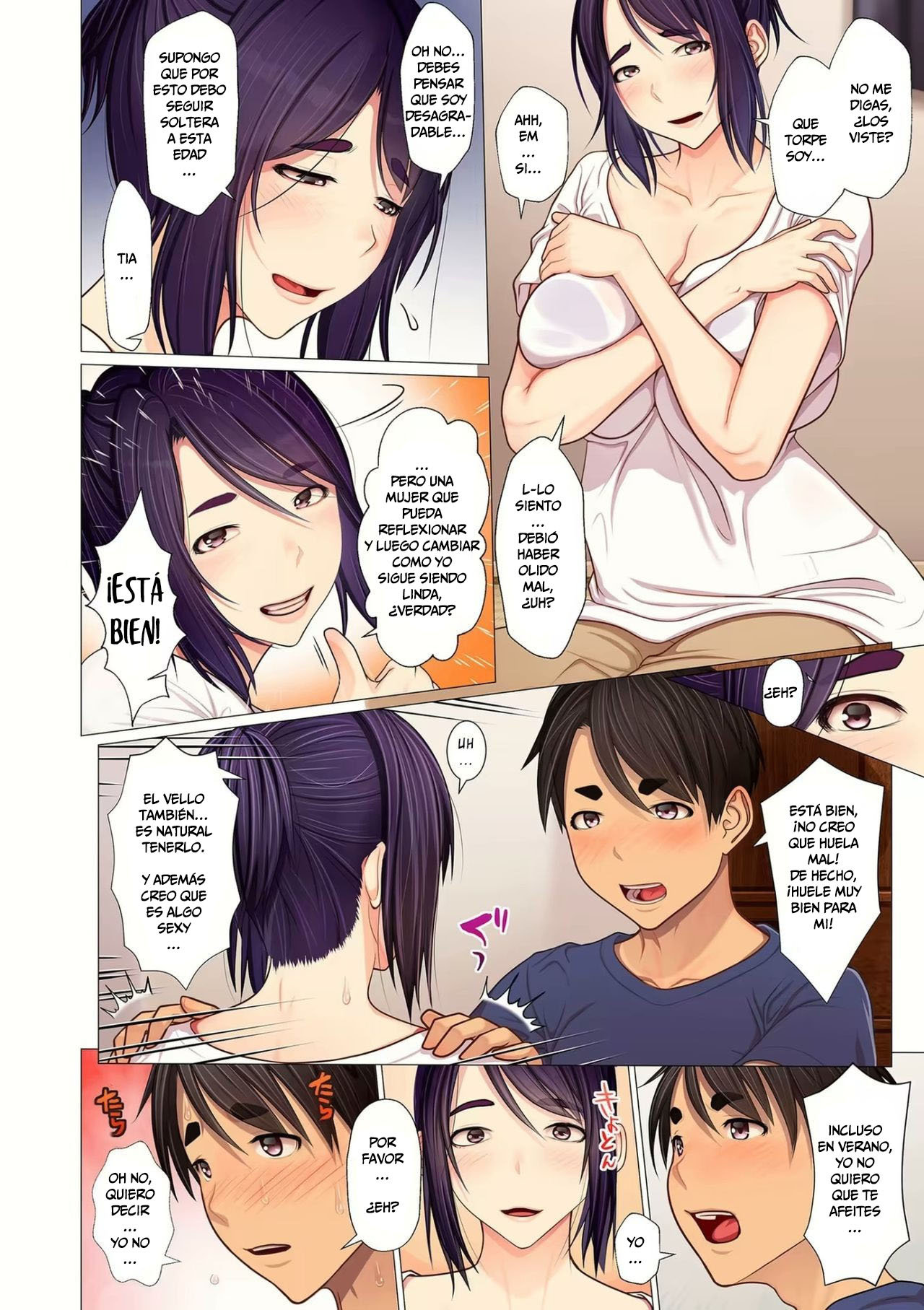 Oba-chan no Waki to Ase to etc... | Auntie's Armpits, Sweat, etc... page 6 full