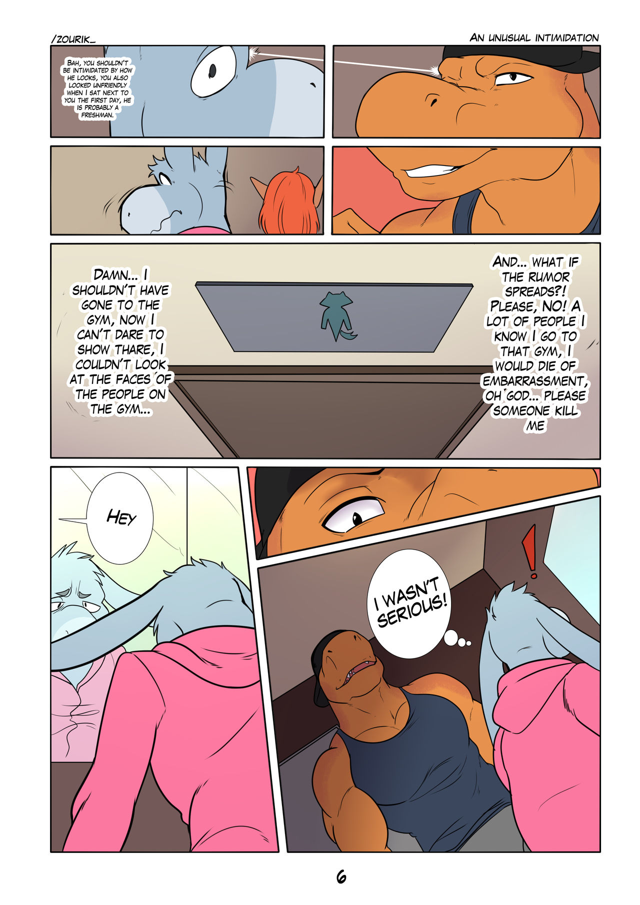 An Unusual Intimidation page 8 full