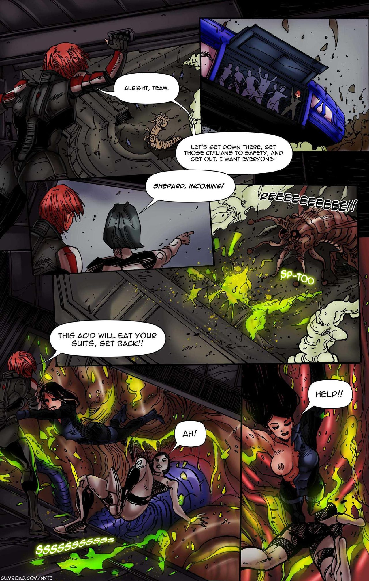 Mass Effect: Attack of the Thresher Maw page 2 full