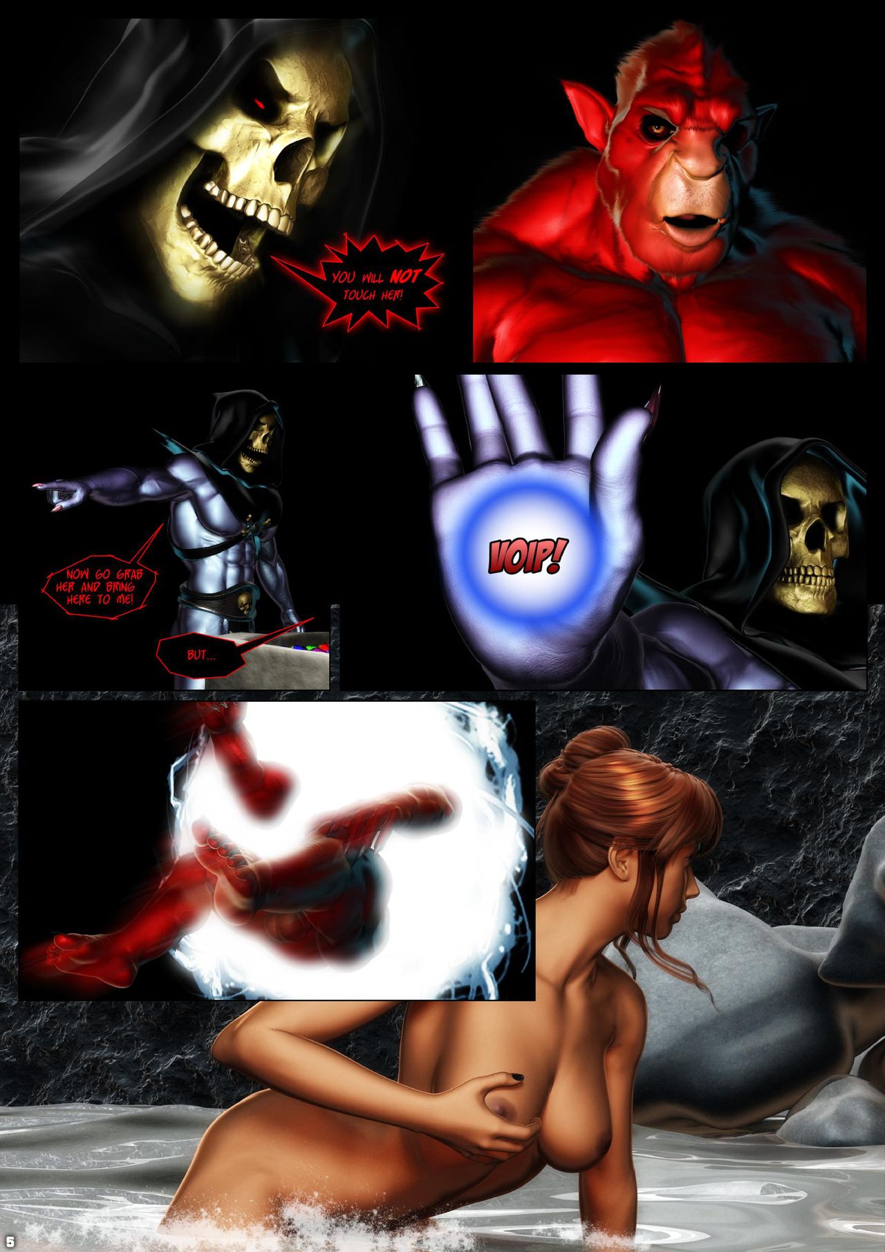 Penny Lustfuls 6: The Tragic Tale of Teela page 6 full