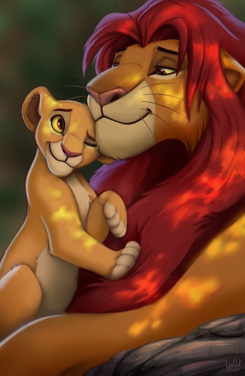 The Lion King Porn Captions - Father's Love - IMHentai
