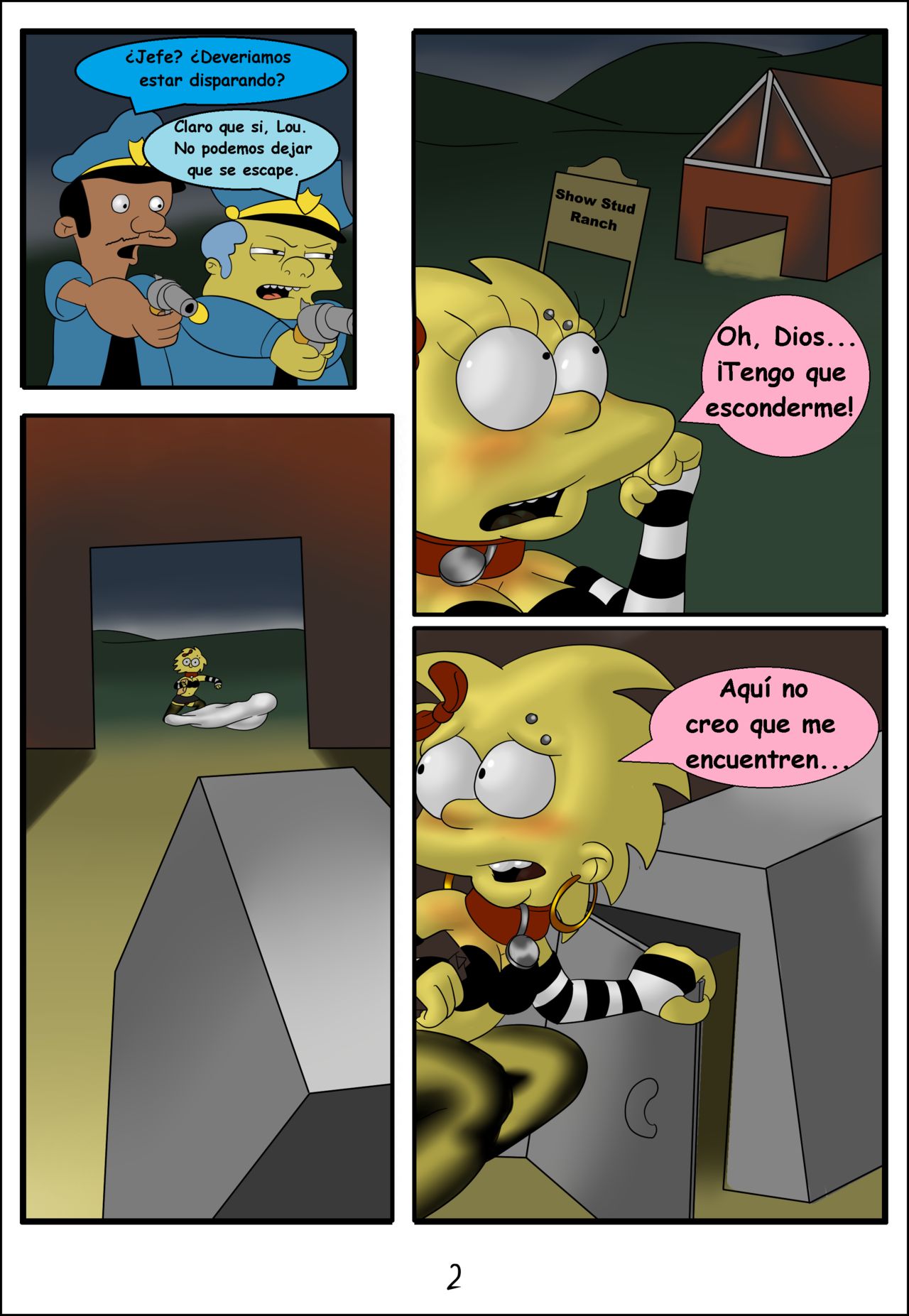 Simpsons xxx - Cria de animales page 2 full