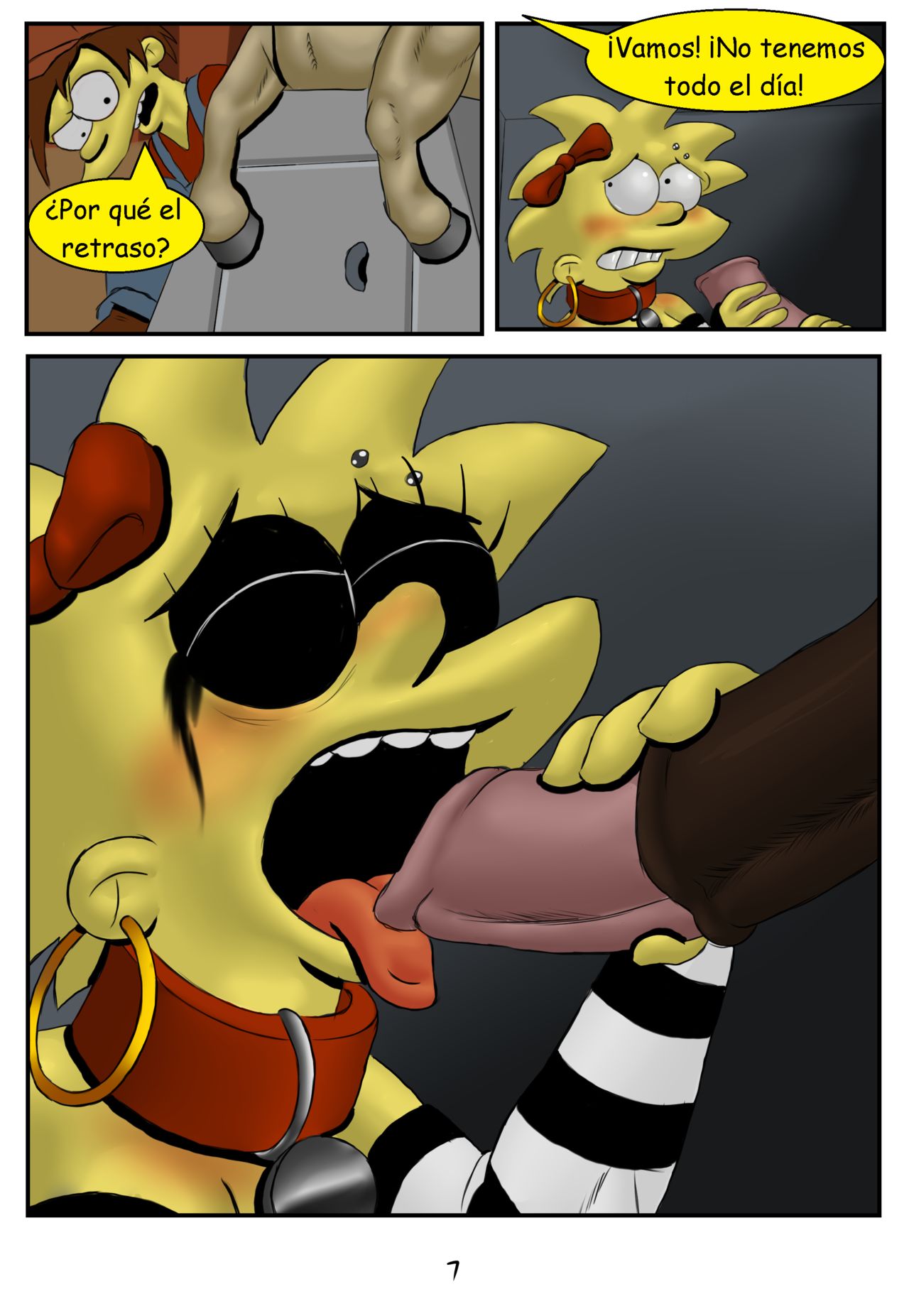 Simpsons xxx - Cria de animales page 7 full