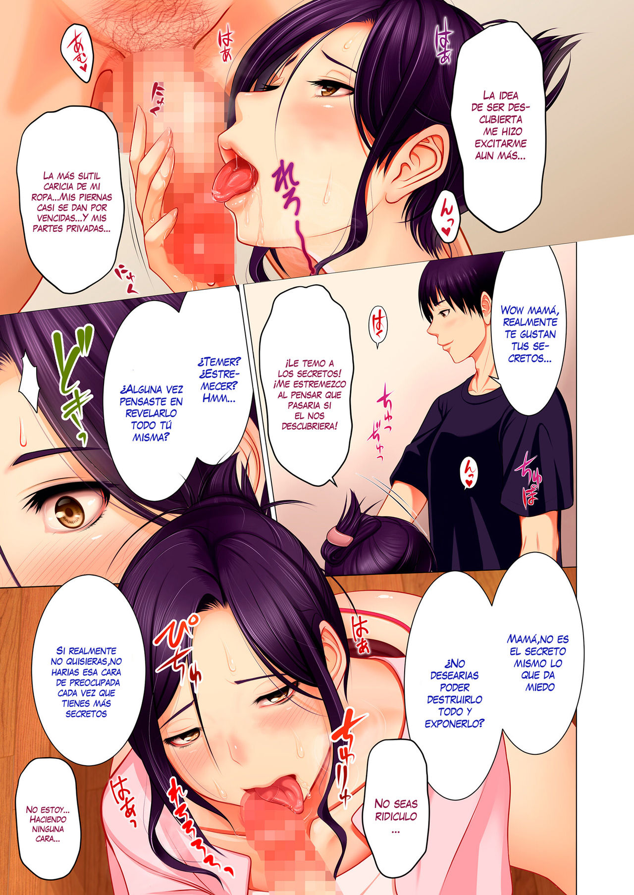 Himitsu Asobi - Boshi Soukan No Password | Playing With Secrets - Mom and Son Incest Password page 9 full