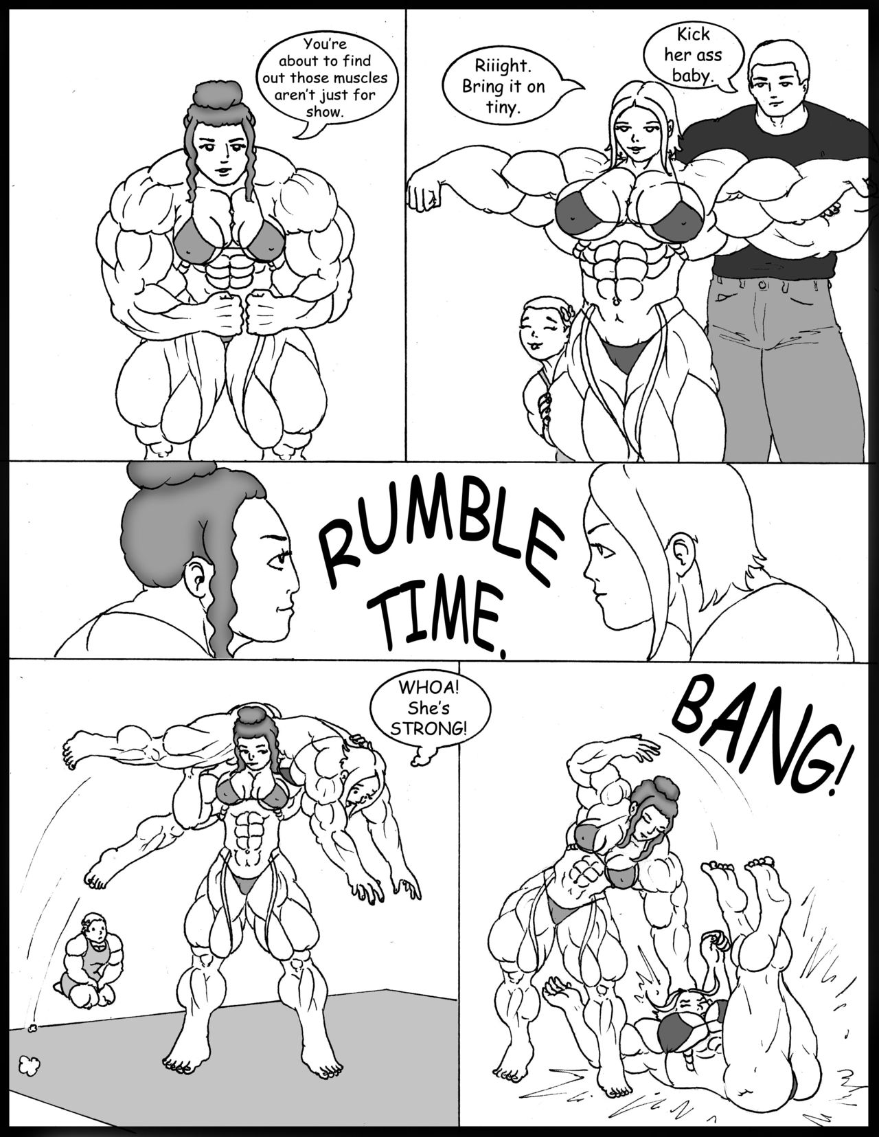 FemForteFan Wrestling page 1 full