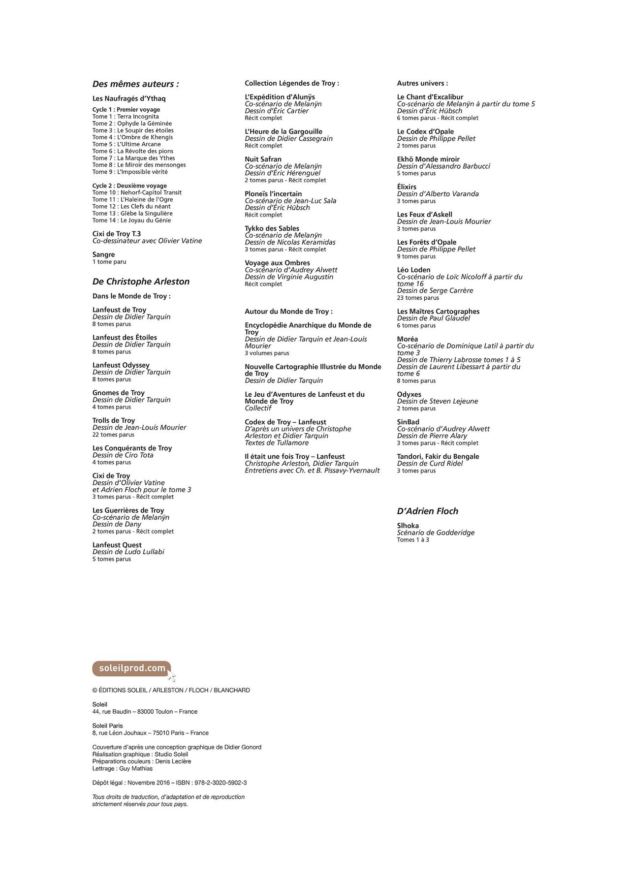 Les Naufrages d'Ythaq - T14 - Le Joyau Du Genie page 4 full