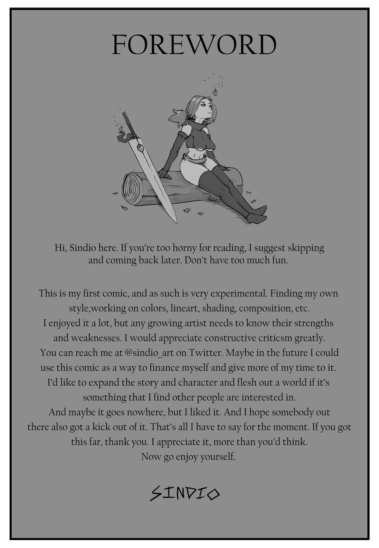 Godslayer Volume 1 page 2 full
