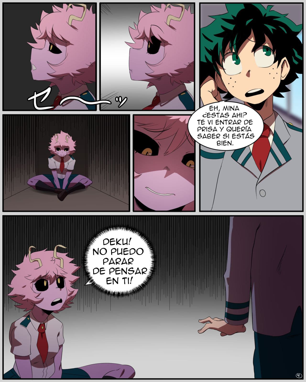 Mina X Izuku page 5 full