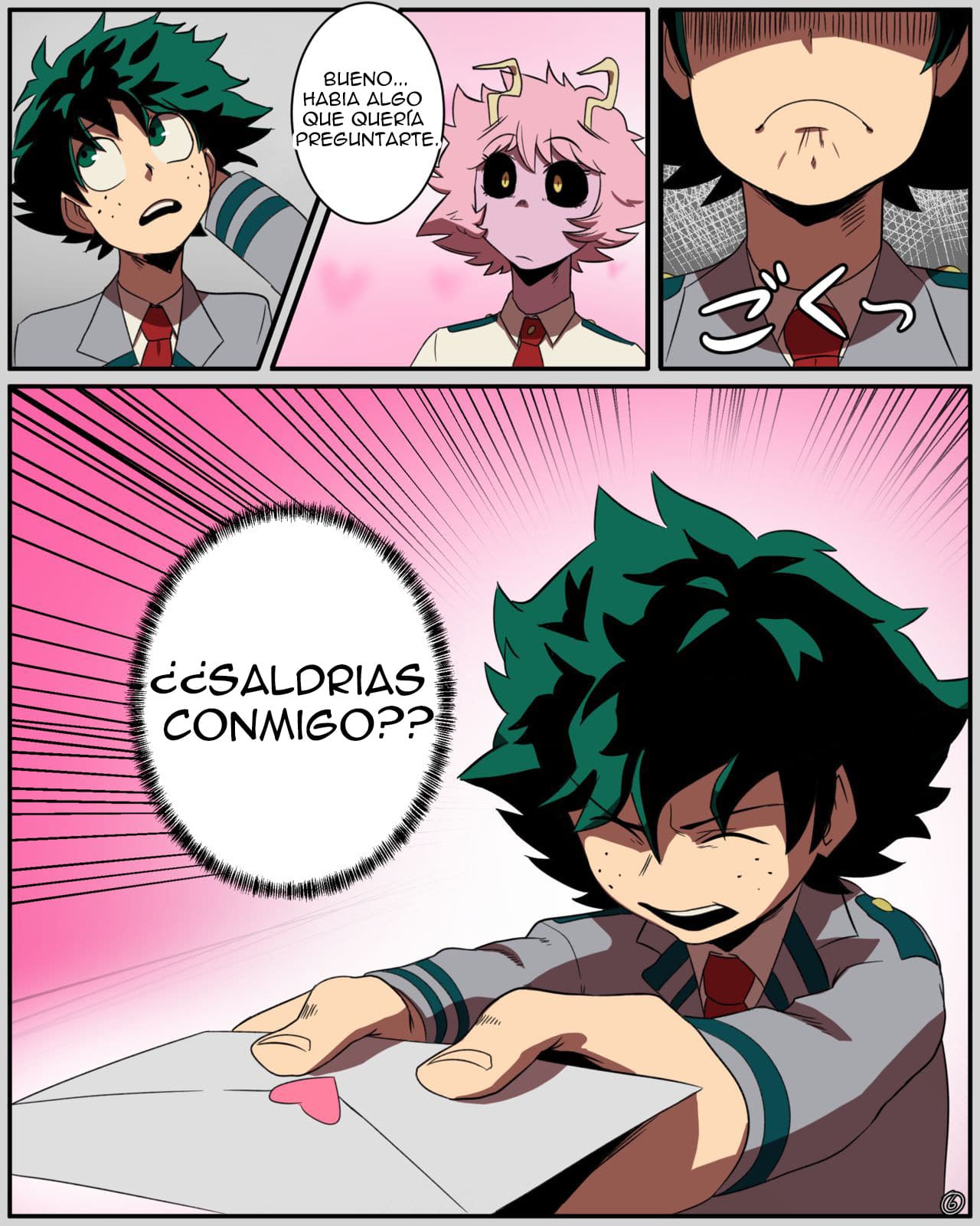 Mina X Izuku page 7 full
