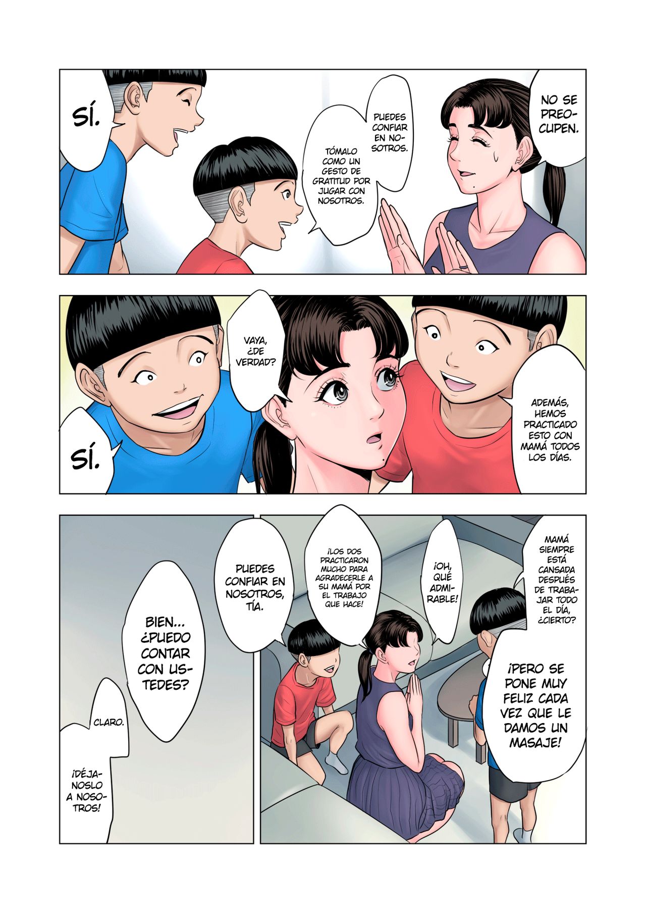Futago no Oi no Oba Koukou | Los Muy Cariñosos Sobrinos Gemelos de la Tía page 6 full