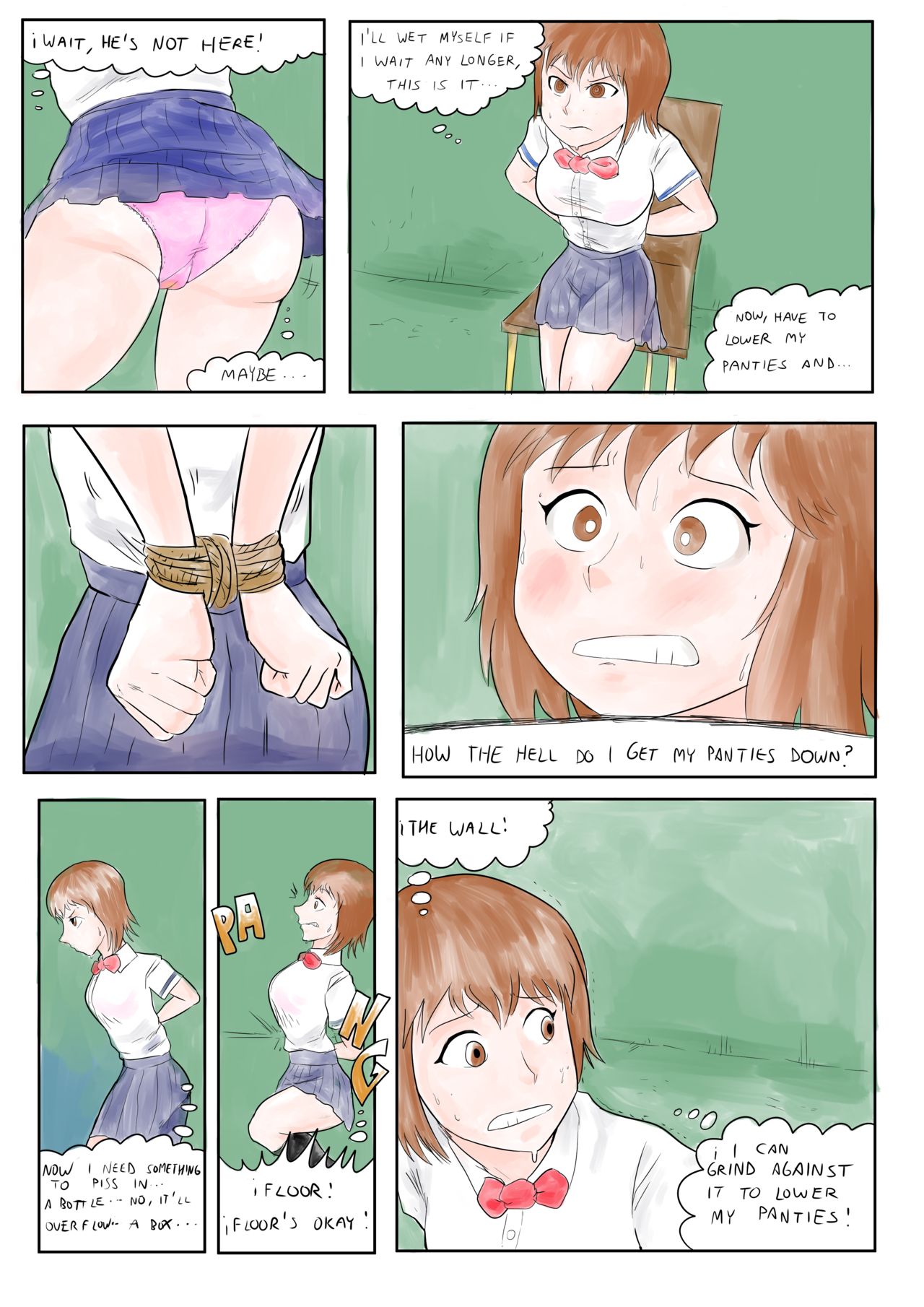 Desperate Schoolgirl page 4 full
