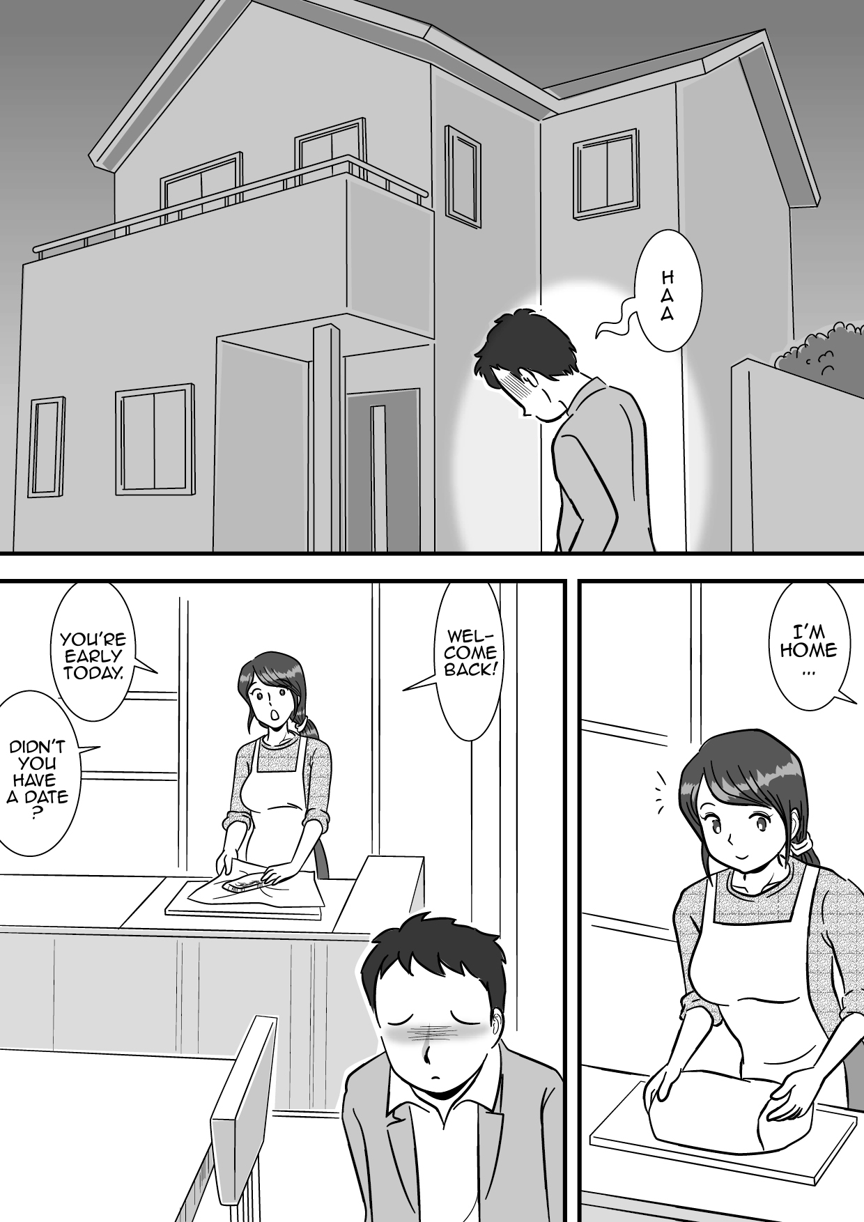 Okaa-san to Sourou Musuko | Mother and her P.E. Son page 3 full