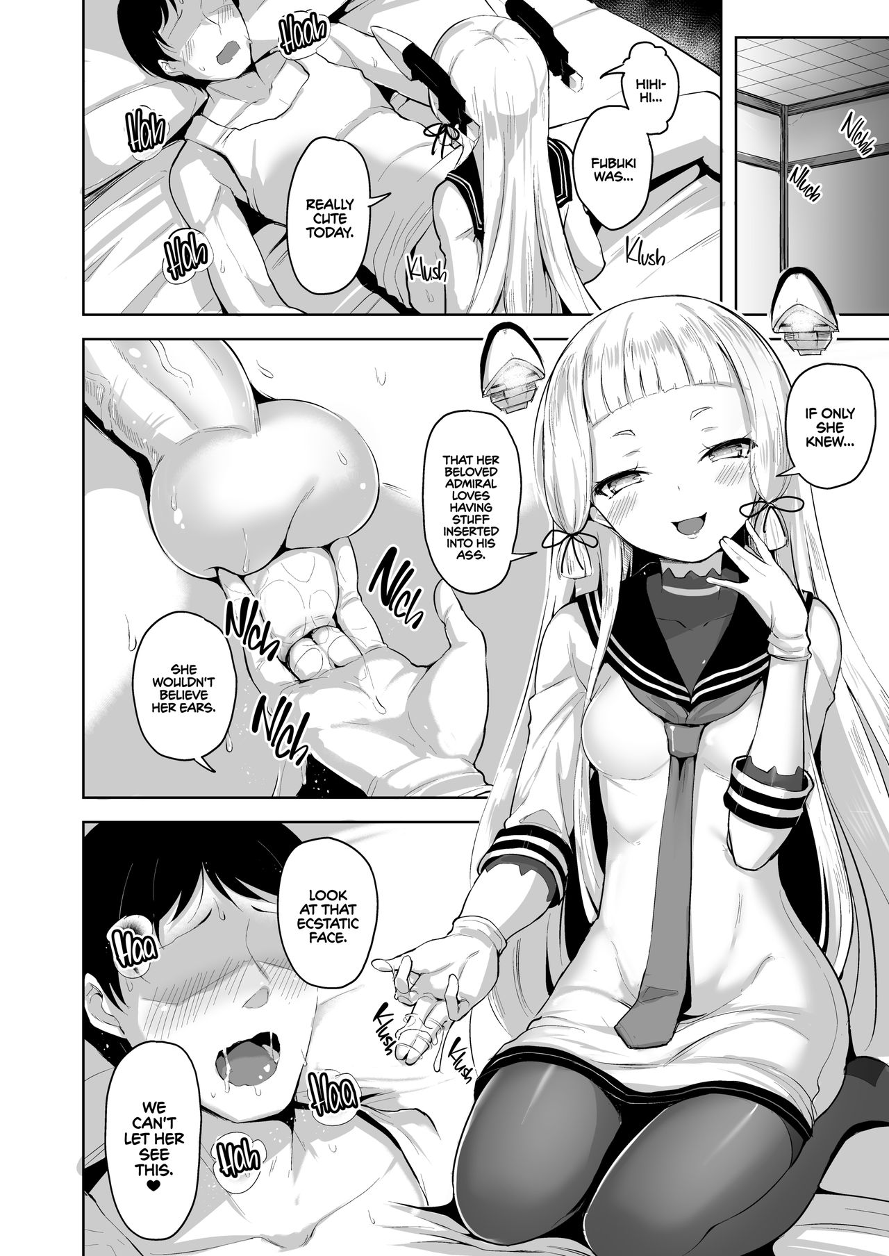 Maamaa S na Murakumo ni Iroiro Shite Itadaku Hon | A Moderately Sadistic Murakumo Has Her Fun With Admiral page 3 full