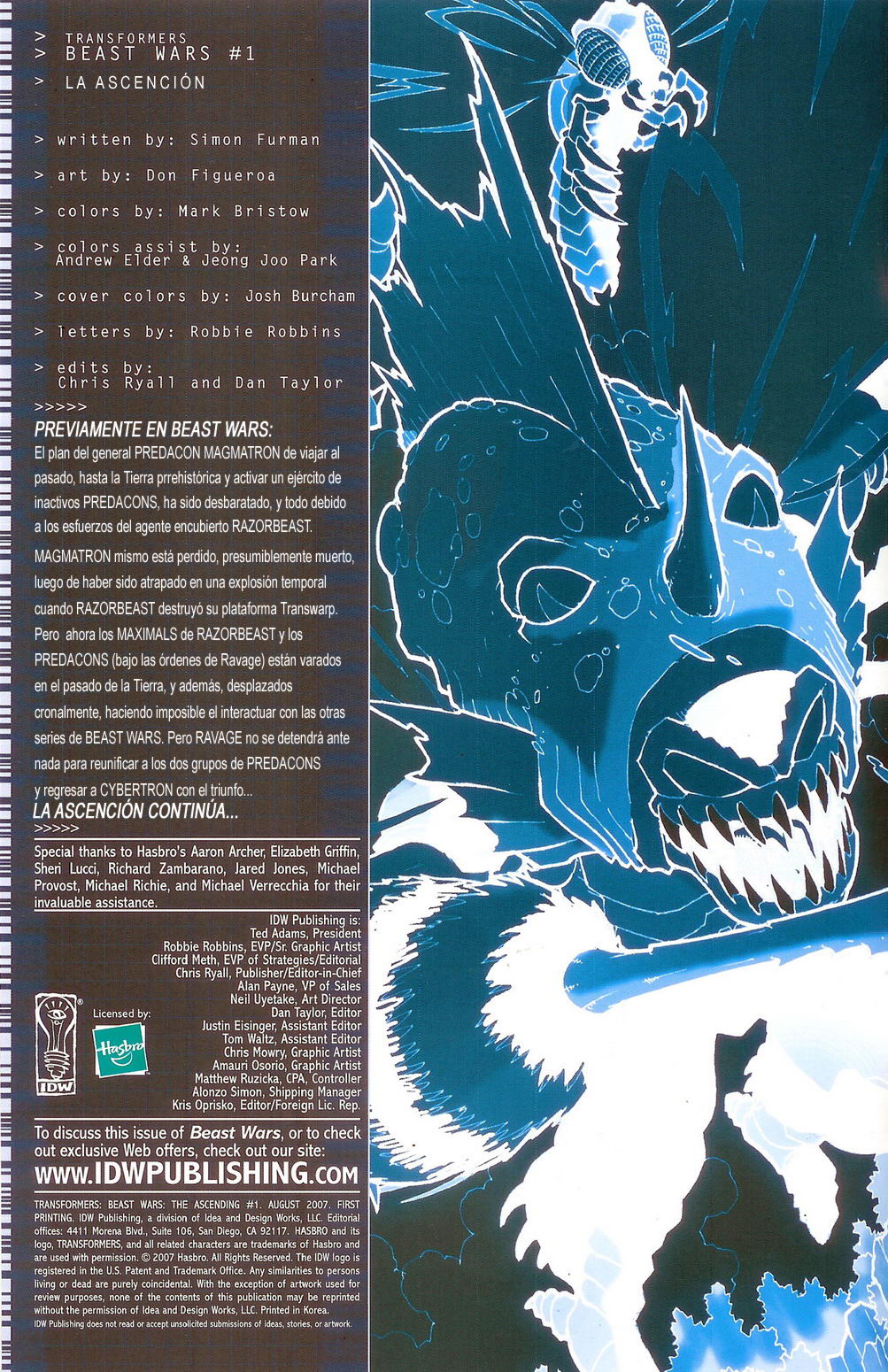 Transformers Beast Wars: The Ascending page 3 full