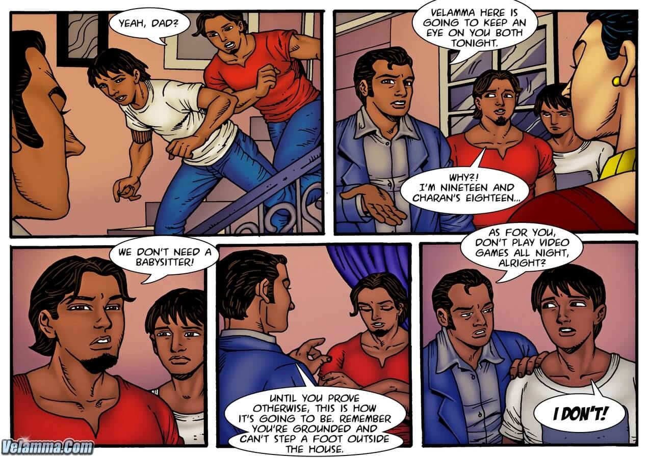Velamma Dreams #6 page 4 full