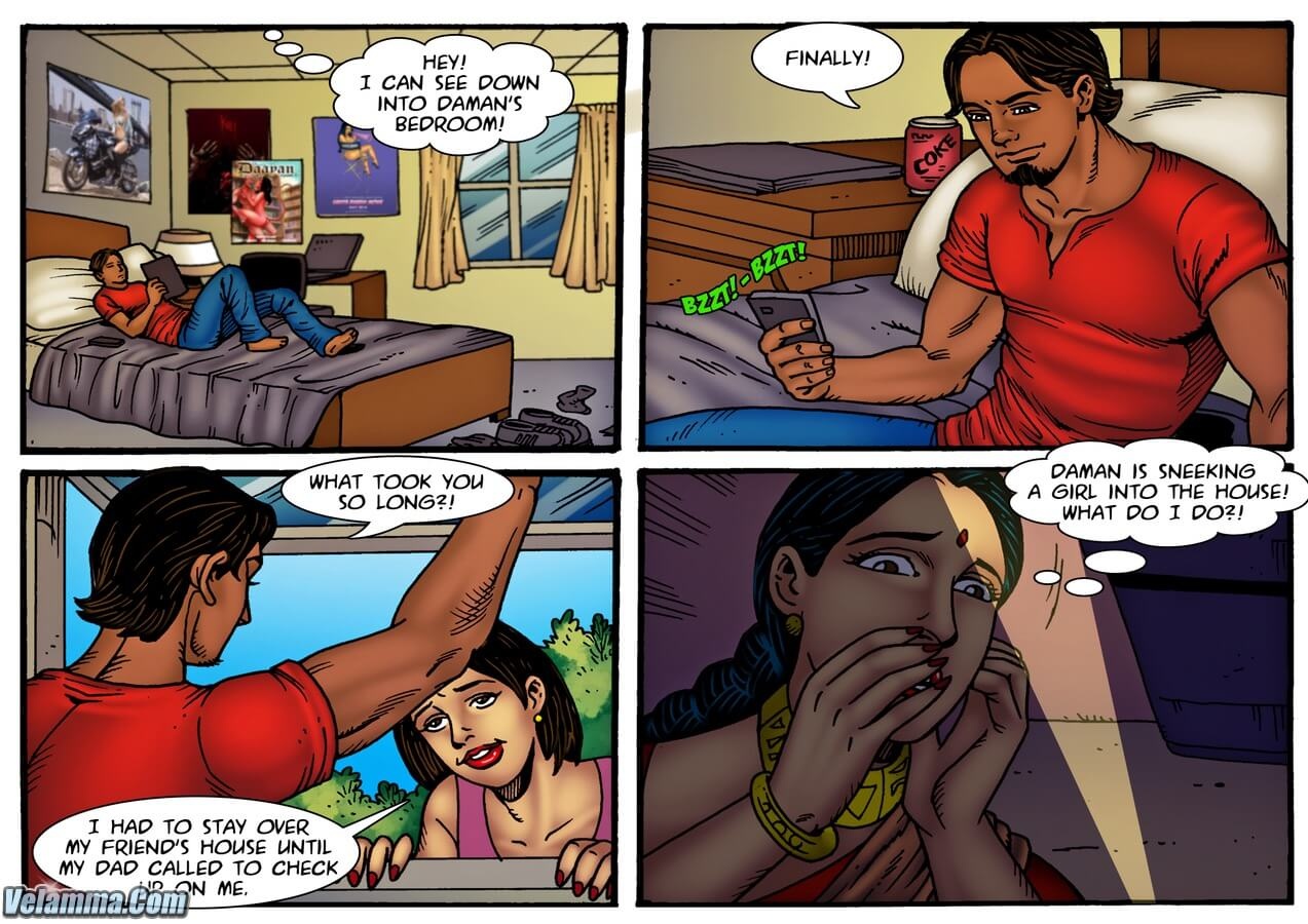 Velamma Dreams #6 page 7 full