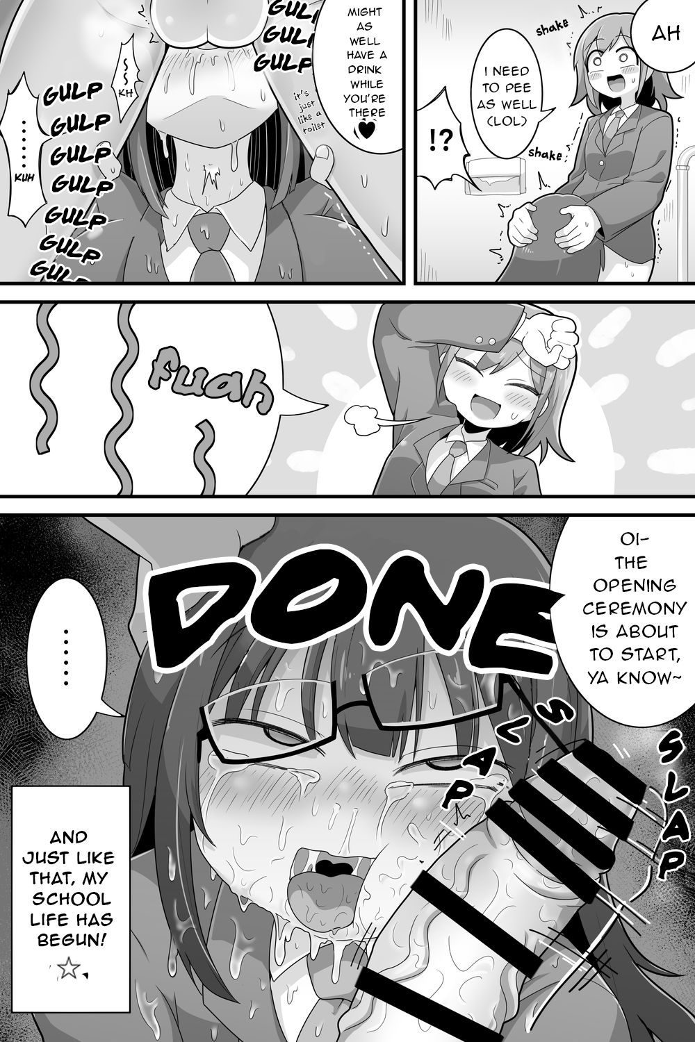 Futanari Dekachin School Life - Page 8 - IMHentai