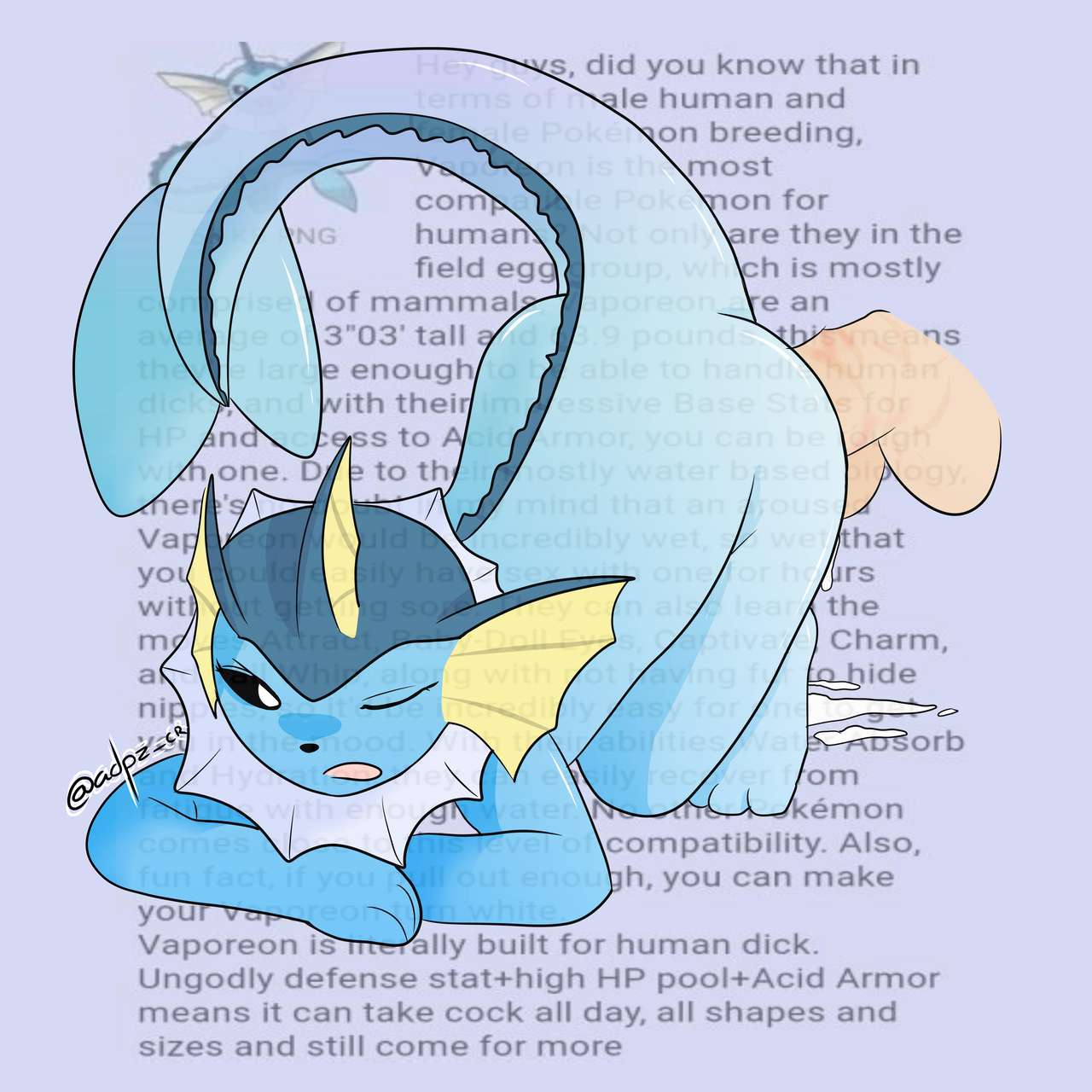 Vaporeon Can Be Your Loli, Vaporeon Can Be Your Mommy page 2 full