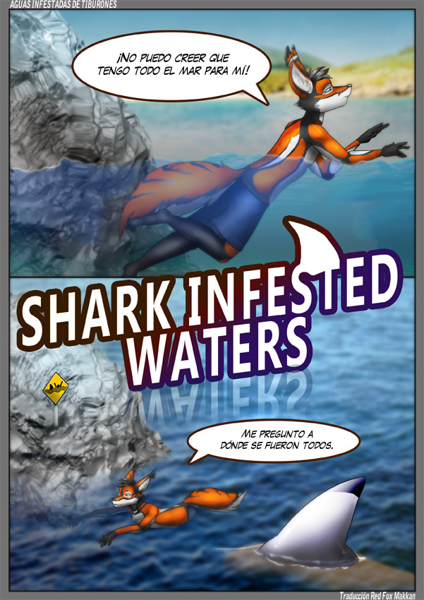 Aguas Infestadas de Tiburones page 1 full
