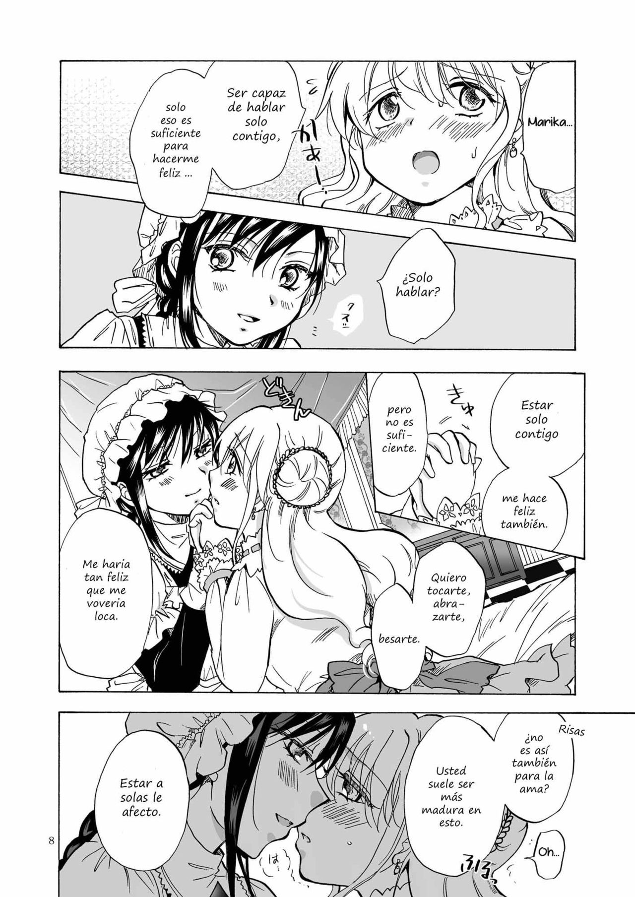 Ojou-sama to Maid-san ga Yuriyuri Suru Manga page 8 full