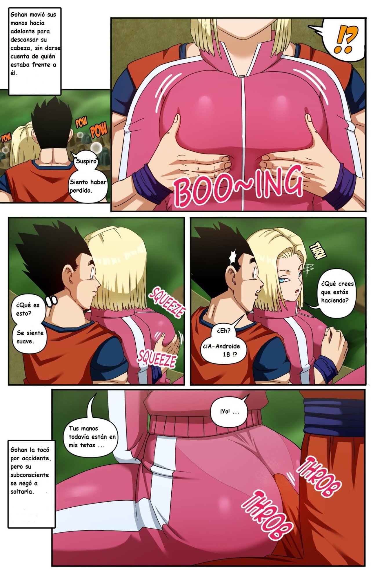 Android 18 & Gohan 2 page 3 full